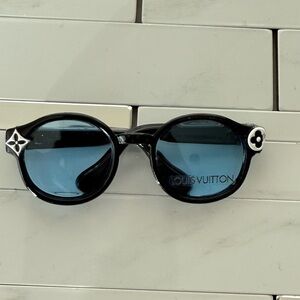 Black and Blue Sunglasses for 15/17 cm Pop marts Labubu doll